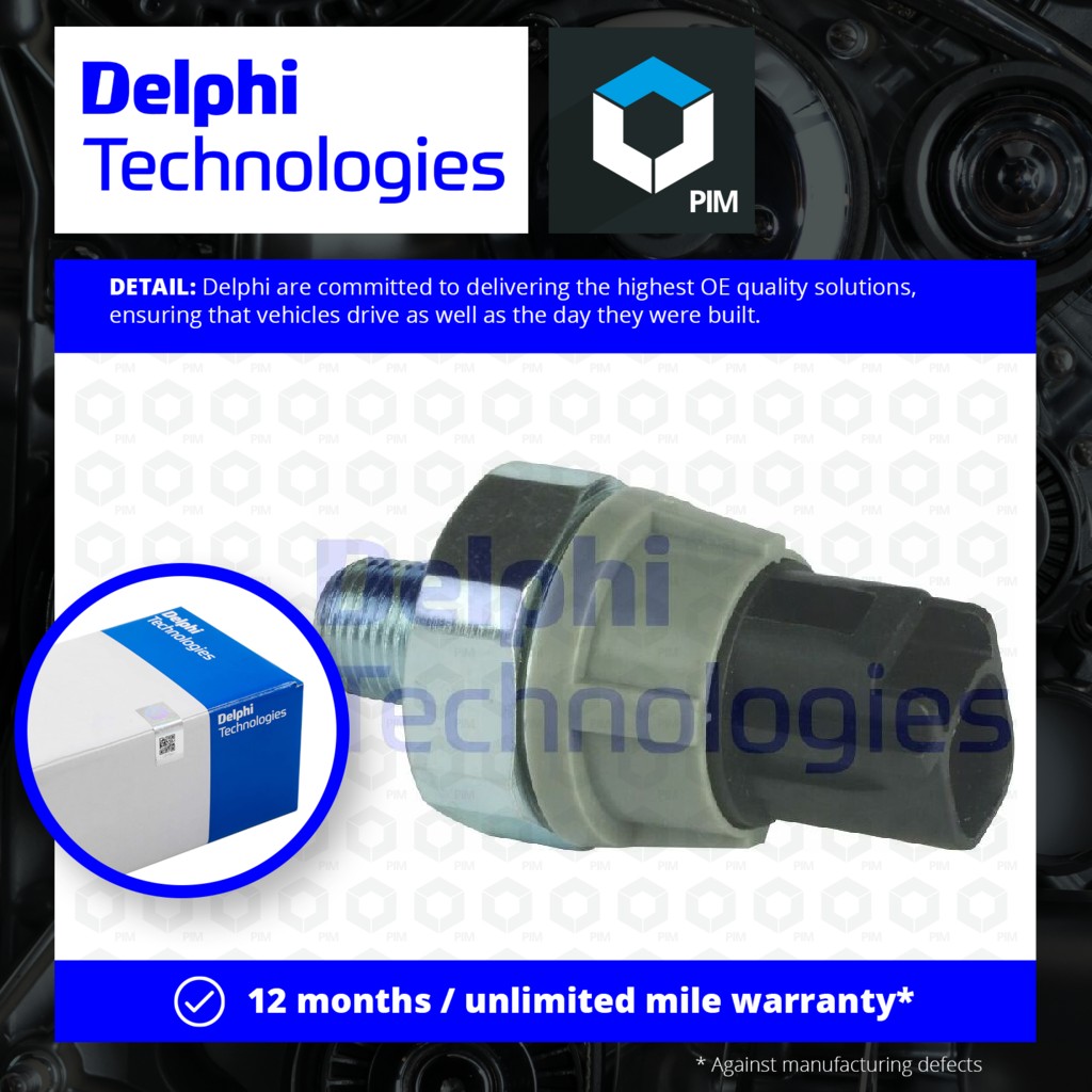 Delphi Oil Pressure Switch SW90001 [PM950183]
