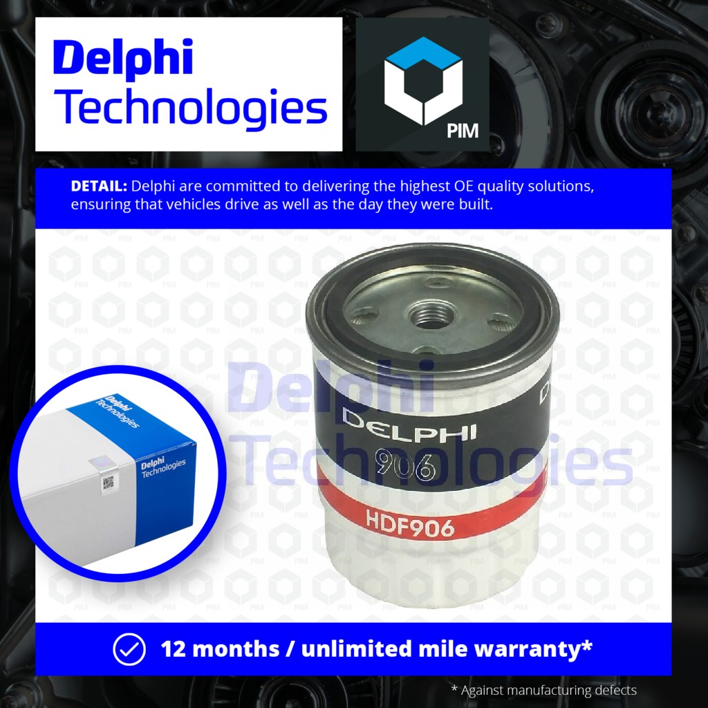 Delphi Fuel Filter HDF906 [PM949463]
