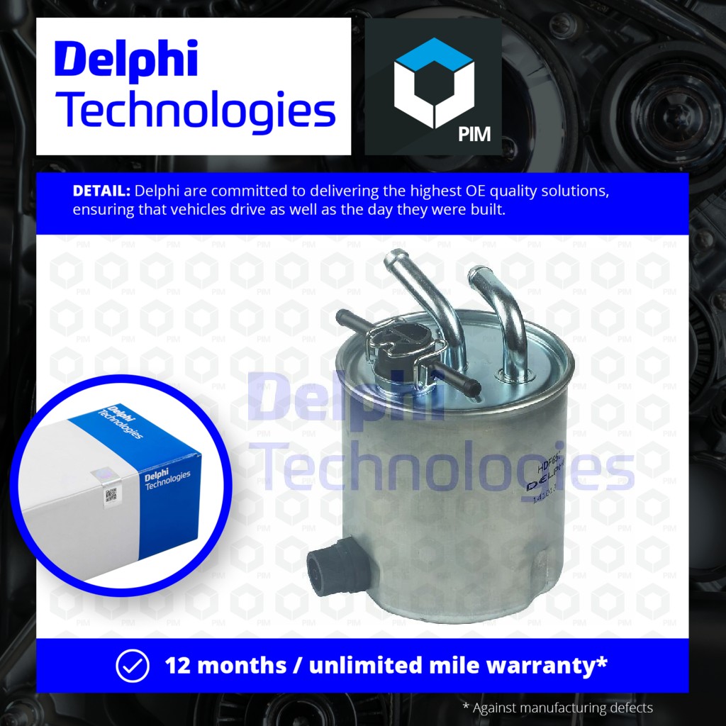 Delphi Fuel Filter HDF650 [PM949427]
