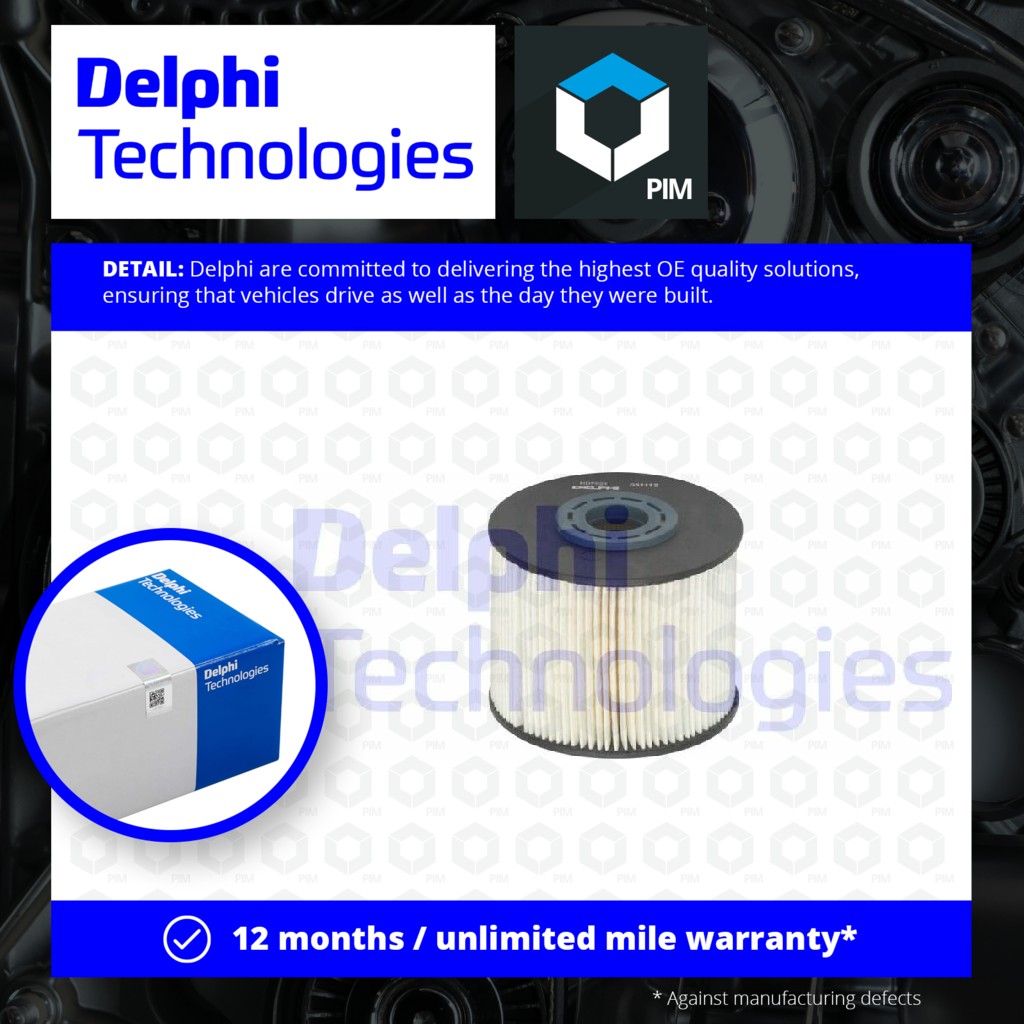 Delphi Fuel Filter HDF621 [PM949406]