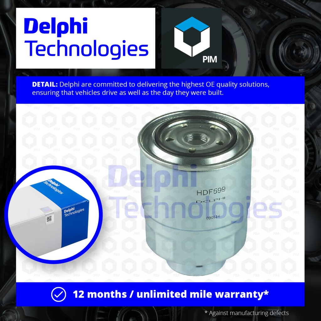 Delphi Fuel Filter HDF599 [PM949393]