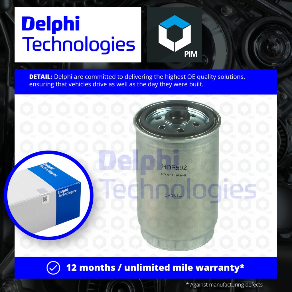 Delphi Fuel Filter HDF592 [PM949387]