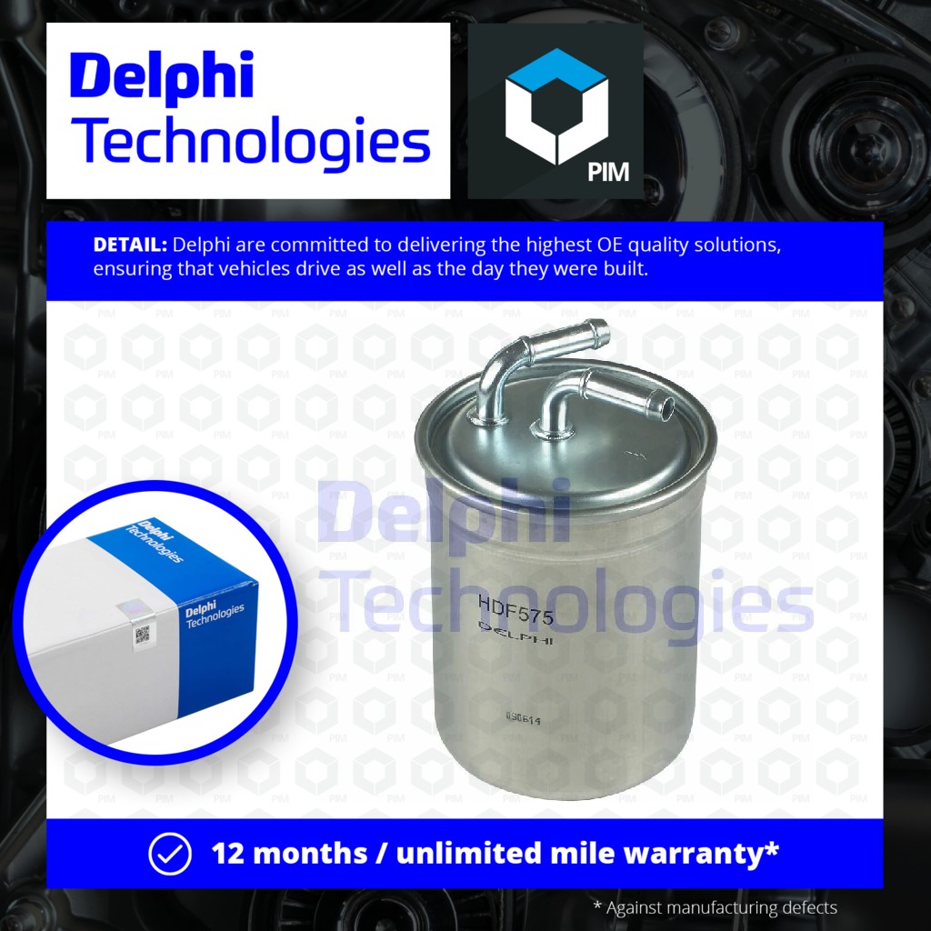 Delphi Fuel Filter HDF575 [PM949370]