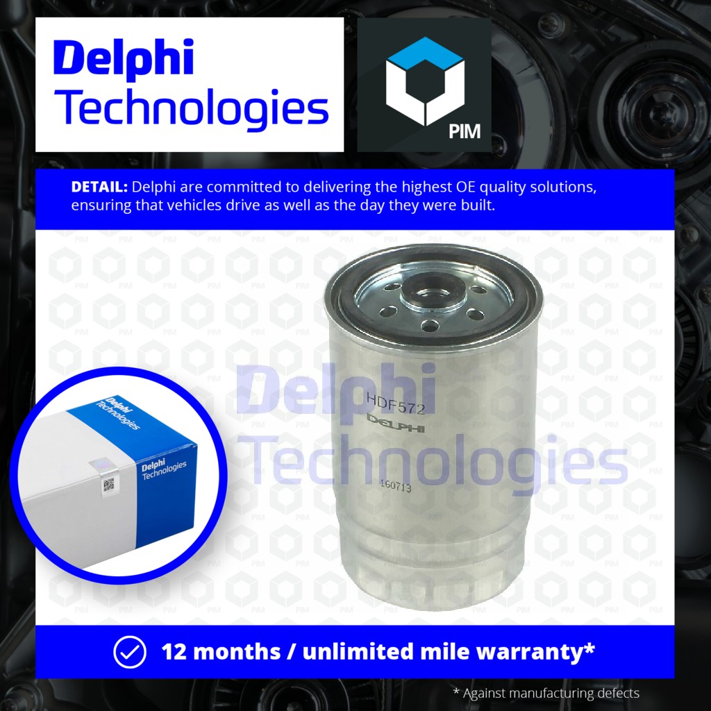Delphi Fuel Filter HDF572 [PM949368]