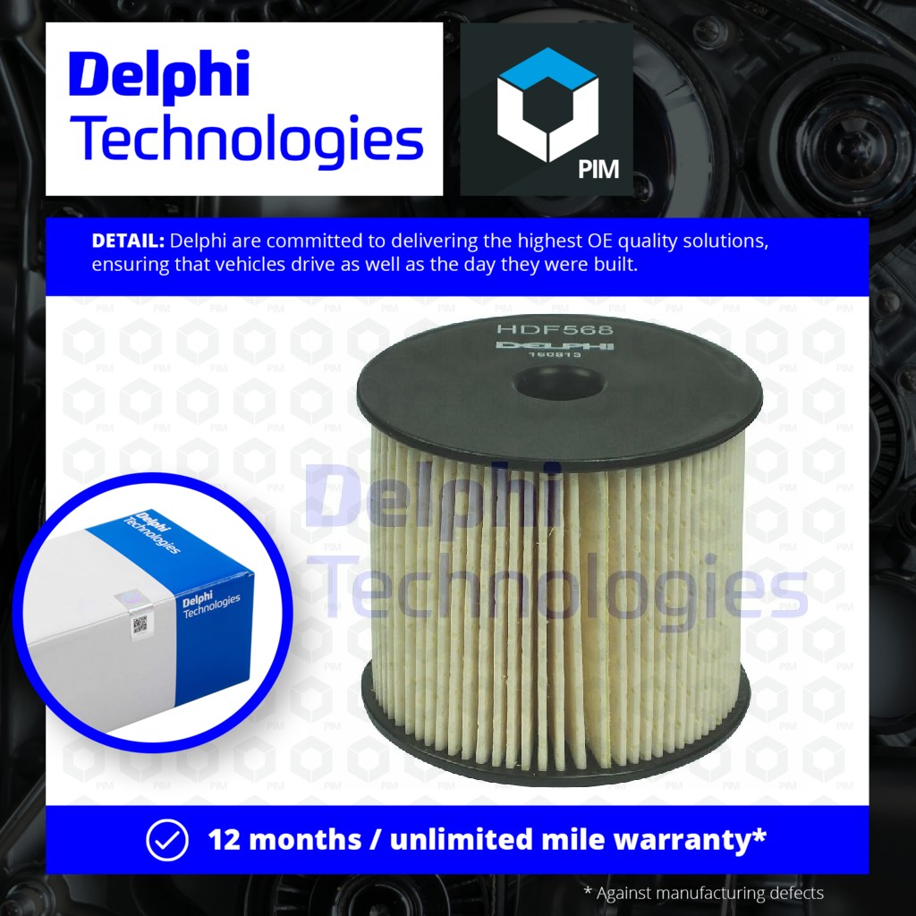 Delphi Fuel Filter HDF568 [PM949364]