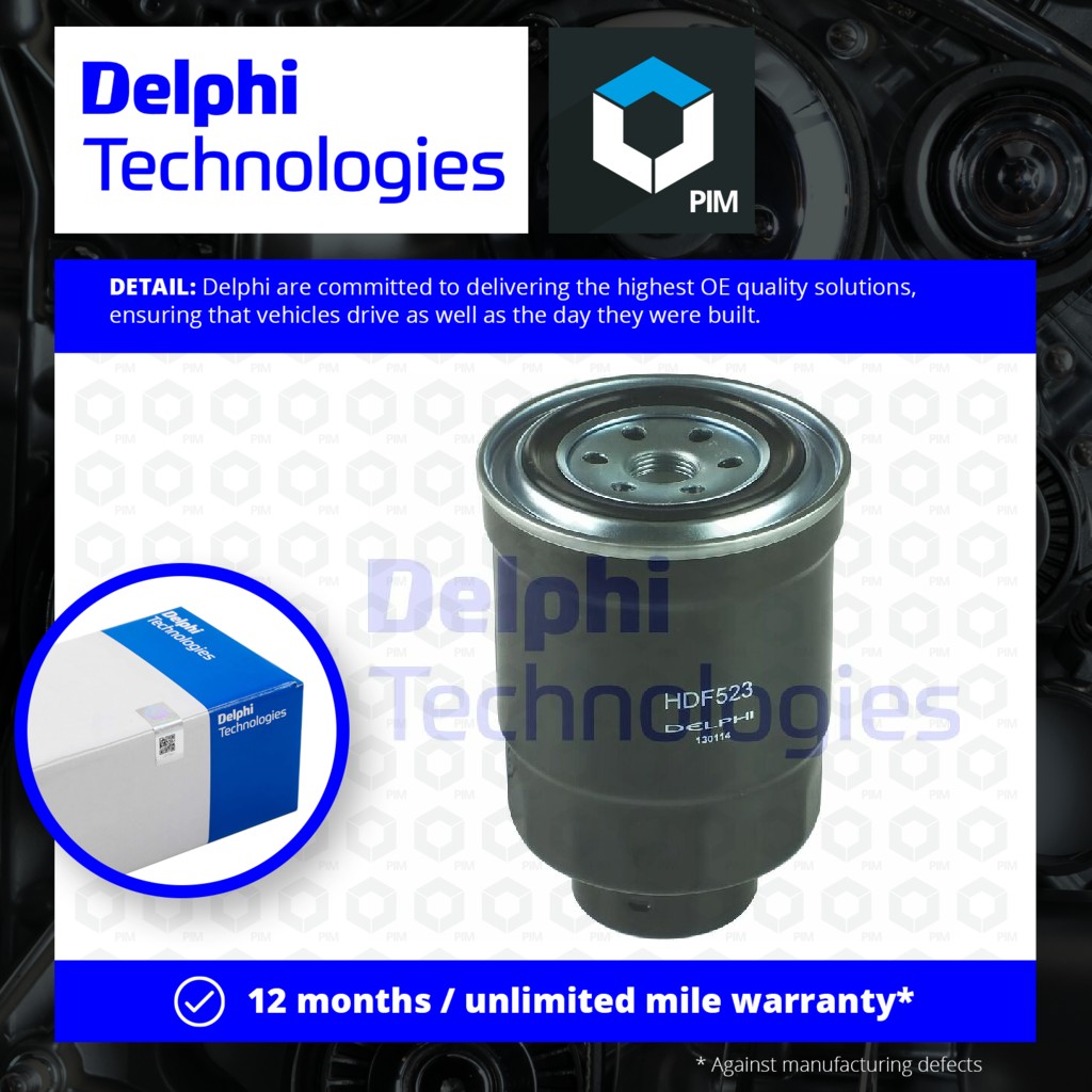 Delphi Fuel Filter HDF523 [PM949328]