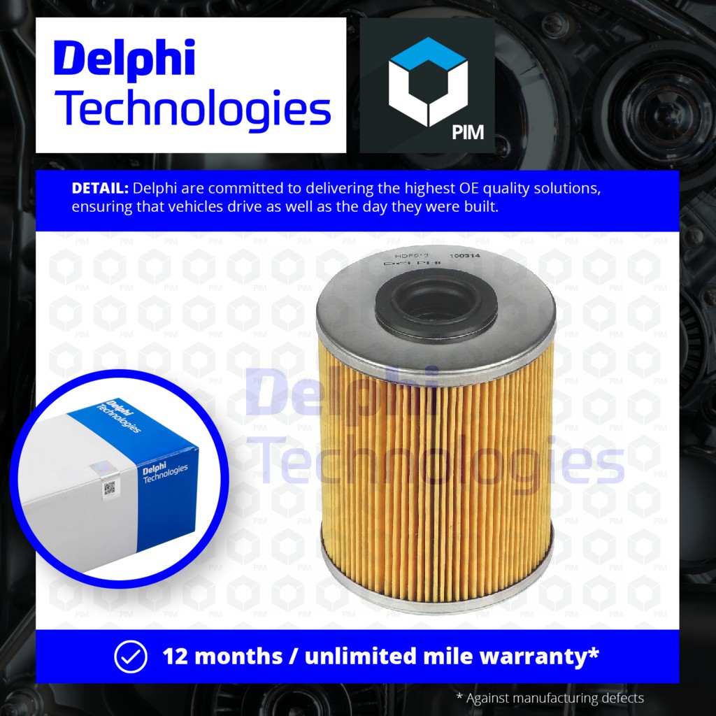 Delphi Fuel Filter HDF513 [PM949319]