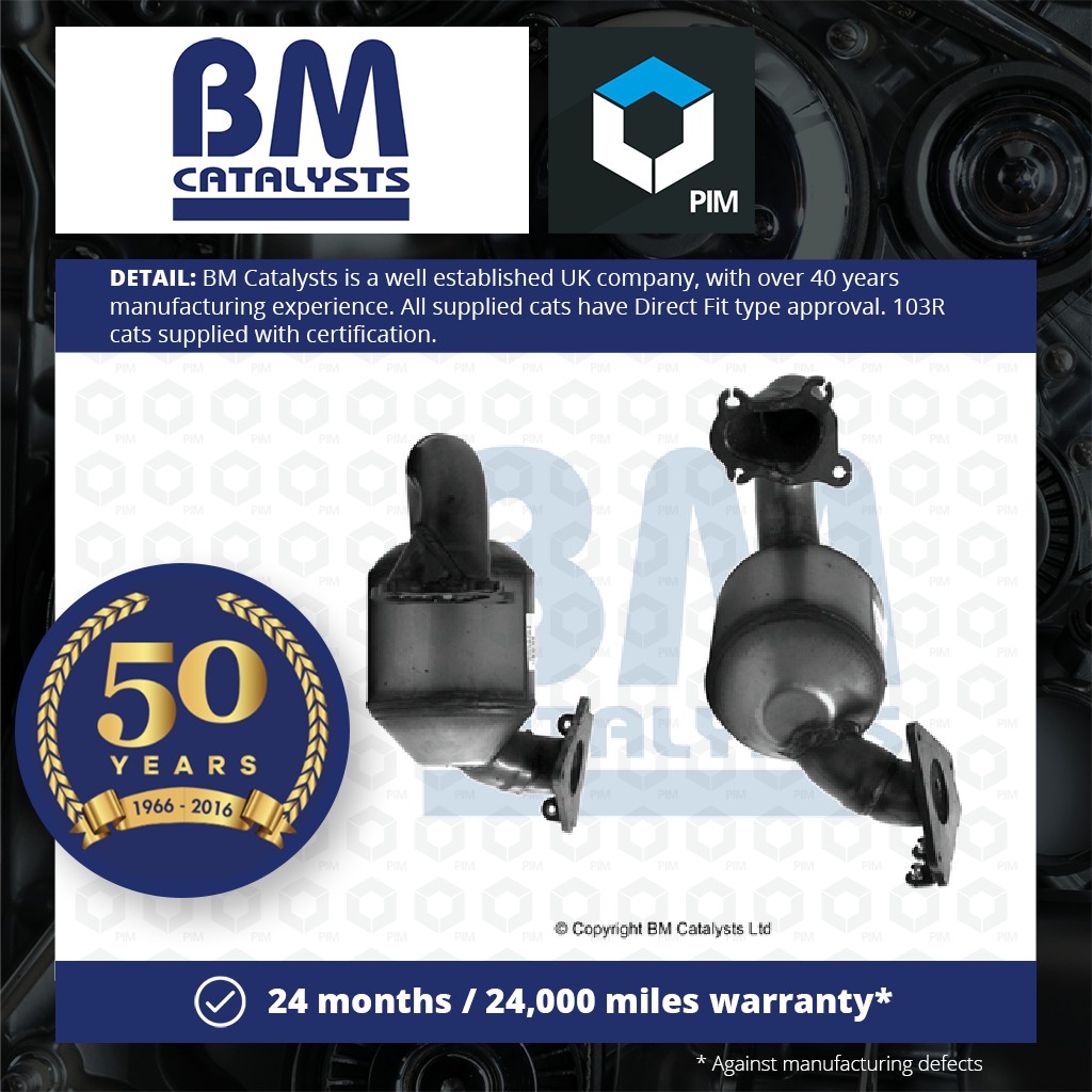 BM Catalysts Catalytic Converter Type Approved BM80380H [PM921926]