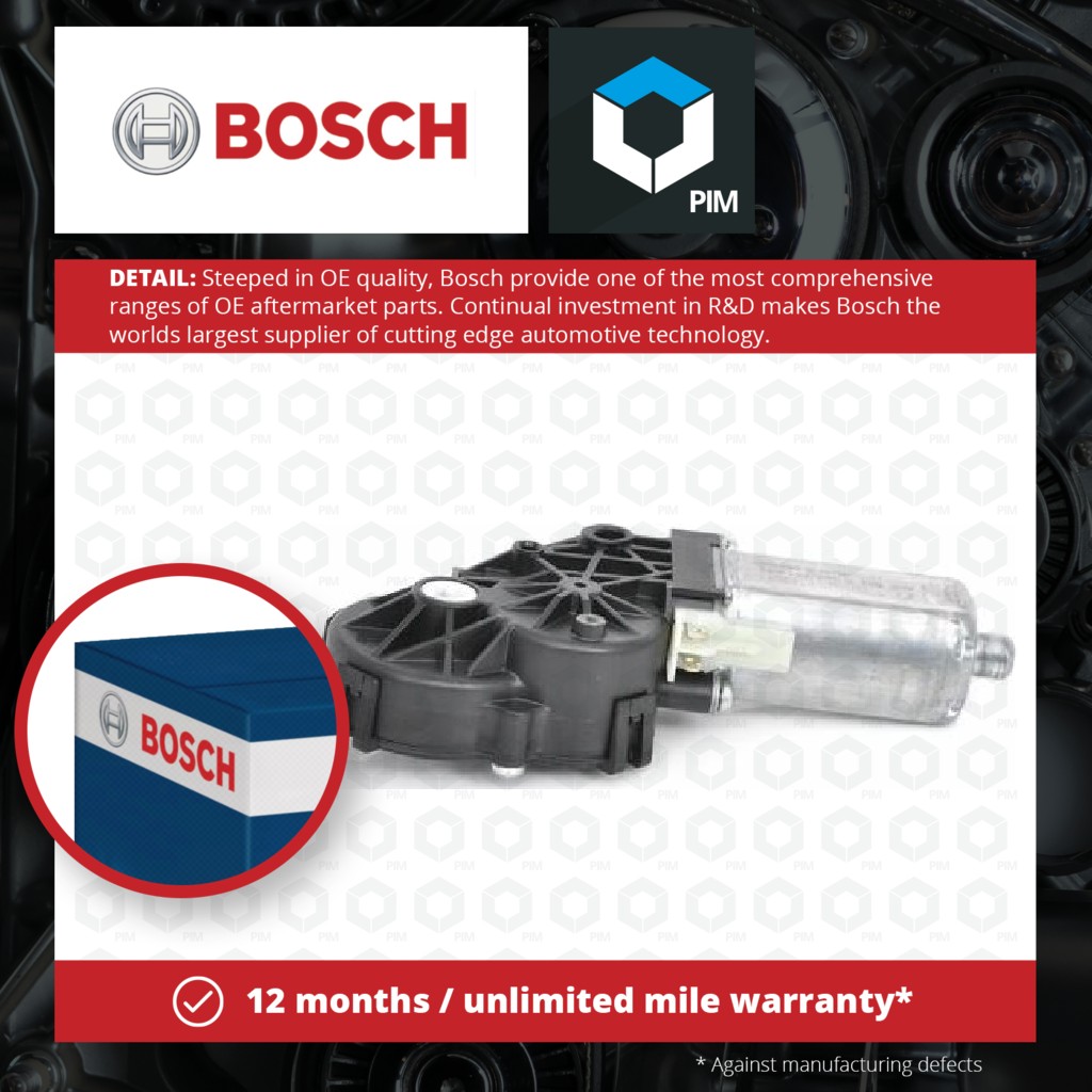 Bosch Wiper Motor 0390201944 [PM921860]