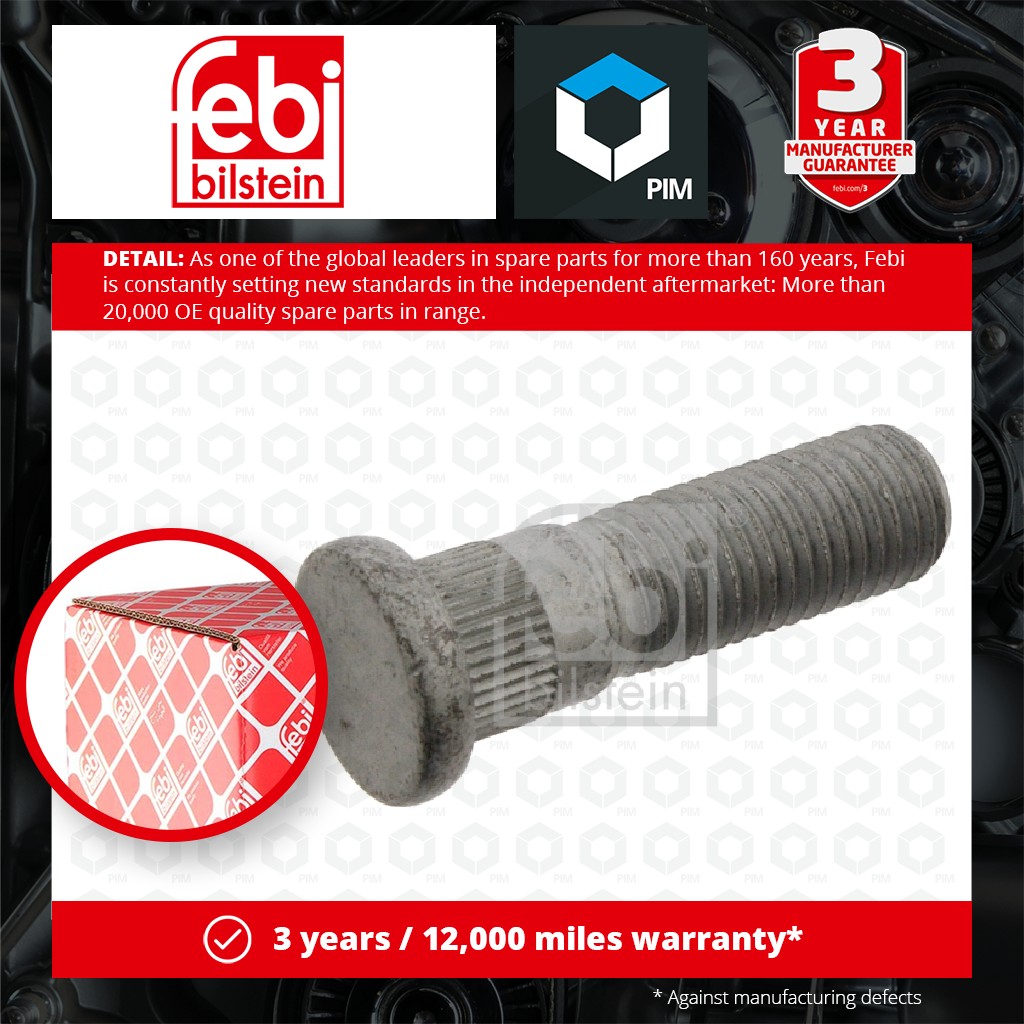 Febi Wheel Bolt / Stud / Nut 46680 [PM921699]