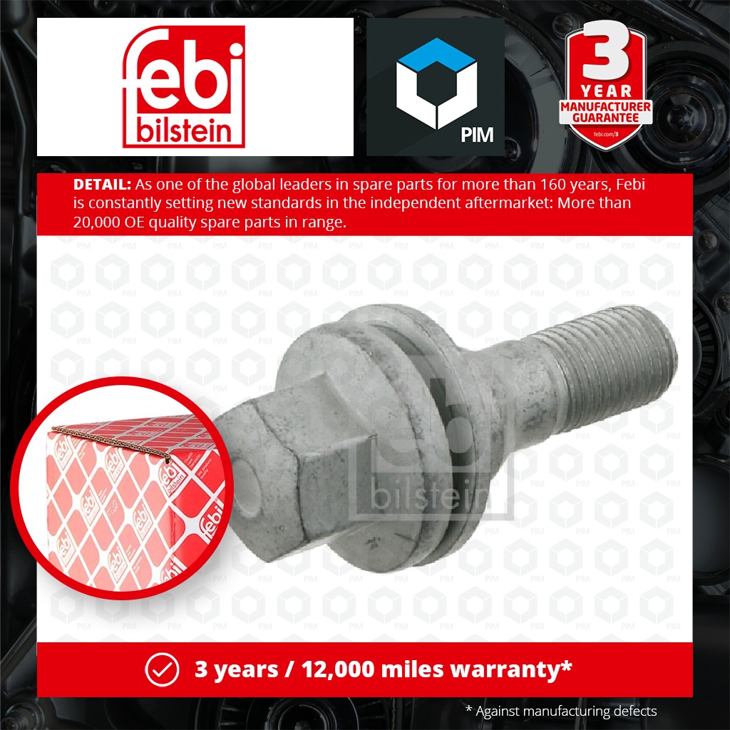 Febi Wheel Bolt / Stud / Nut 46673 [PM921696]