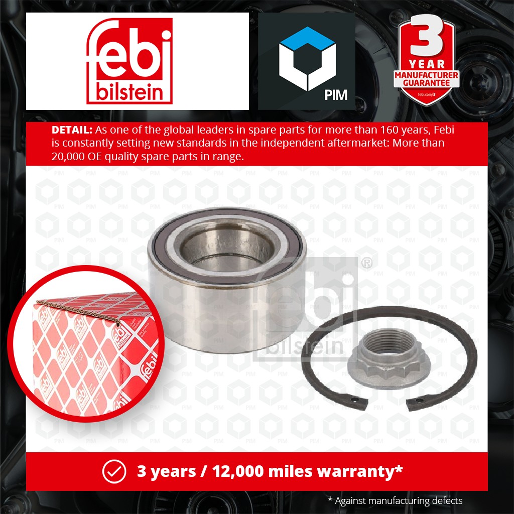Febi Wheel Bearing Kit Rear 49703 [PM921368]