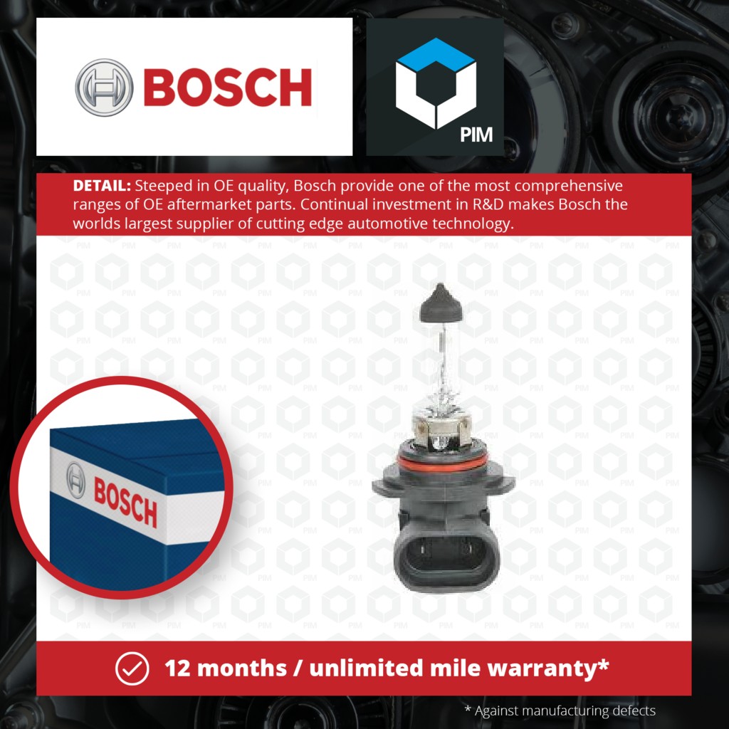 Bosch Headlight Bulb 1987302153 [PM497066]