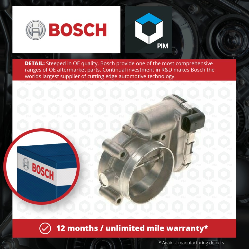 Bosch Throttle Body 0280750487 [PM920869]