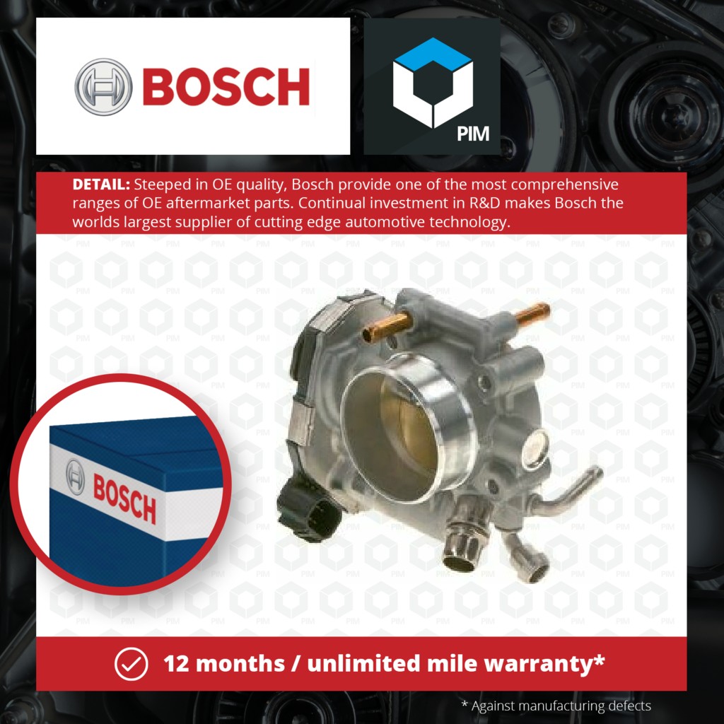 Bosch Throttle Body 0280750244 [PM920867]