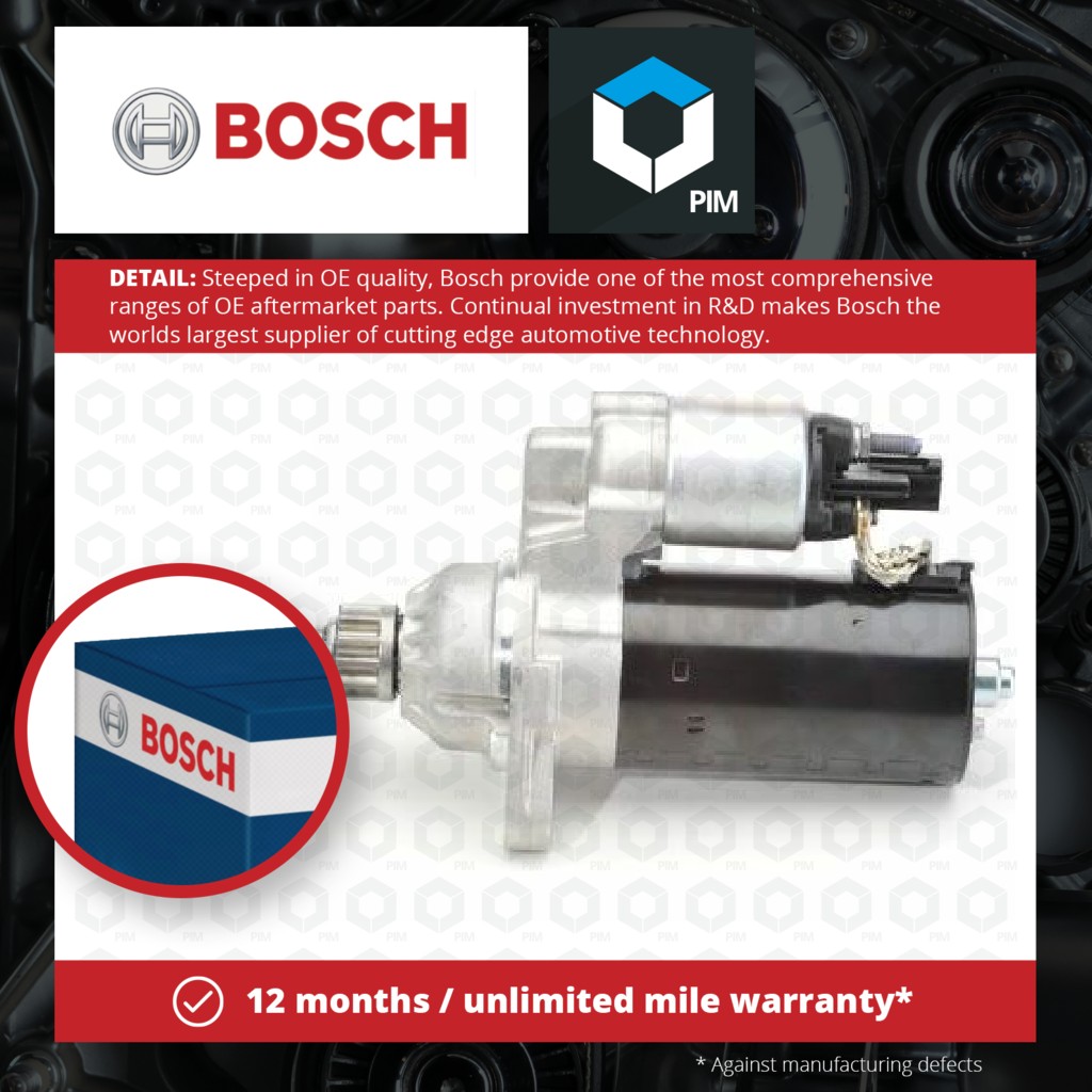 Bosch Starter Motor 0001153009 [PM920197]