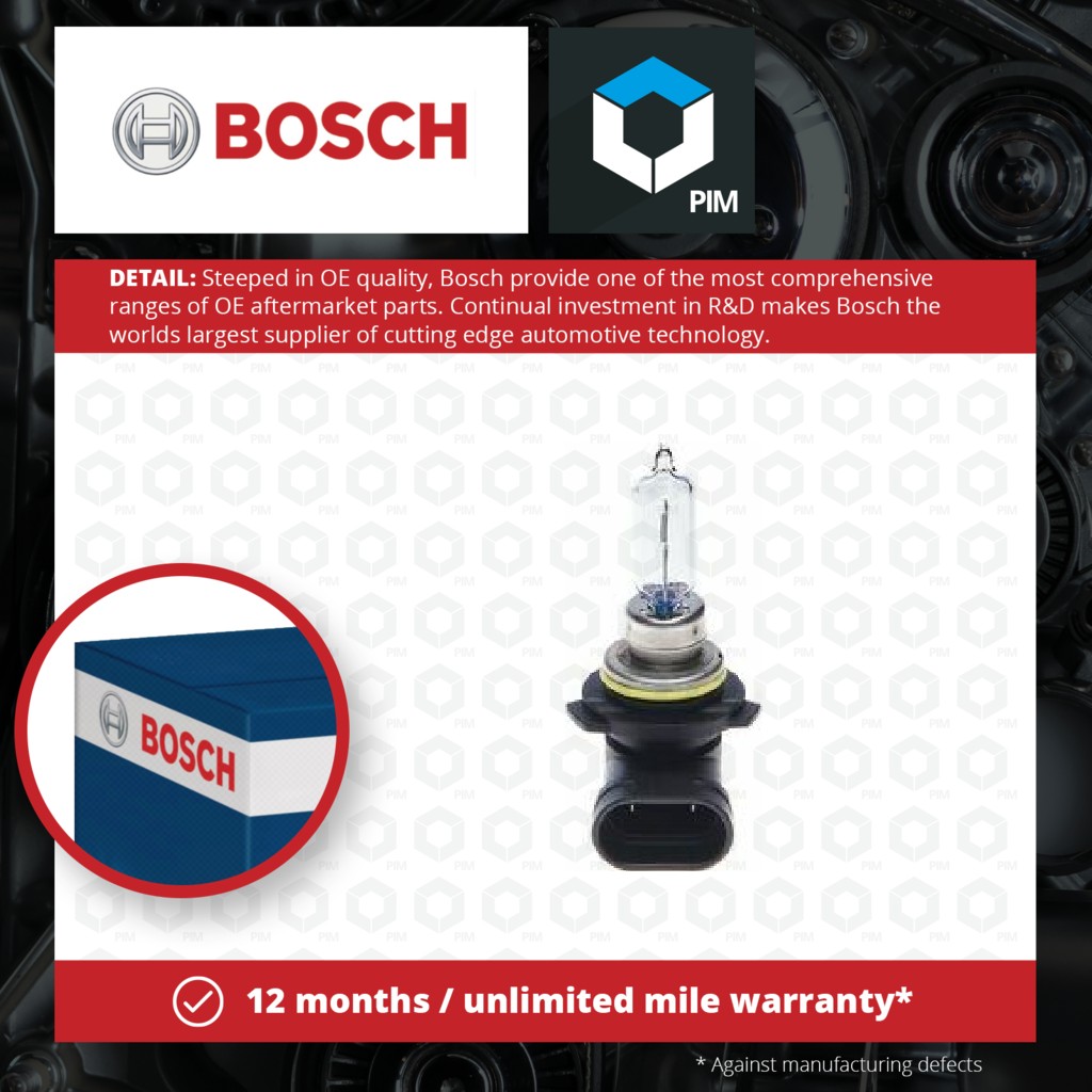 Bosch Pure/Lt 9012 Hir2 12v 55w 1987302026 [PM919502]