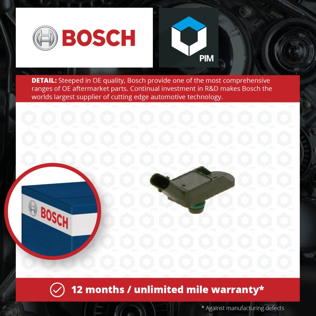 Bosch MAP Sensor 0261230253 [PM918821]