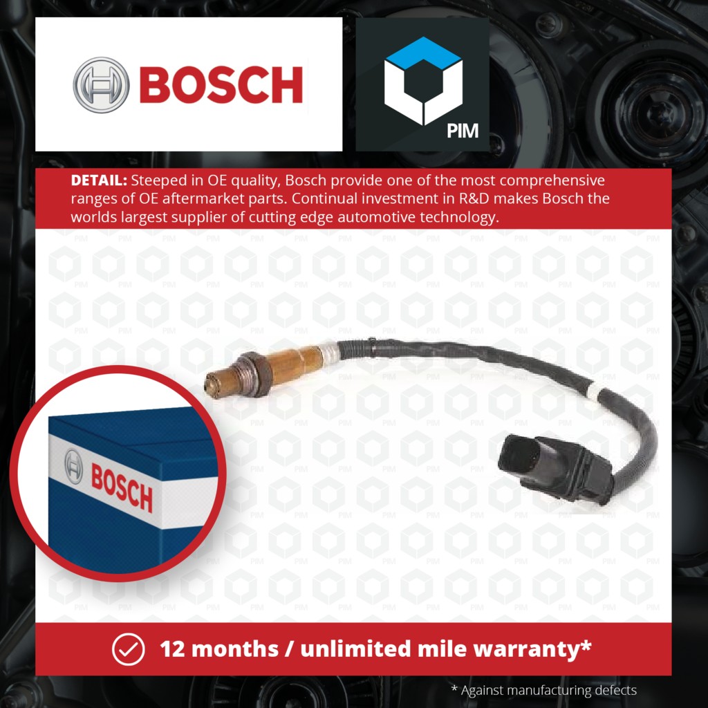 Bosch Lambda Sensor Pre Cat 0281004404 [PM918757]