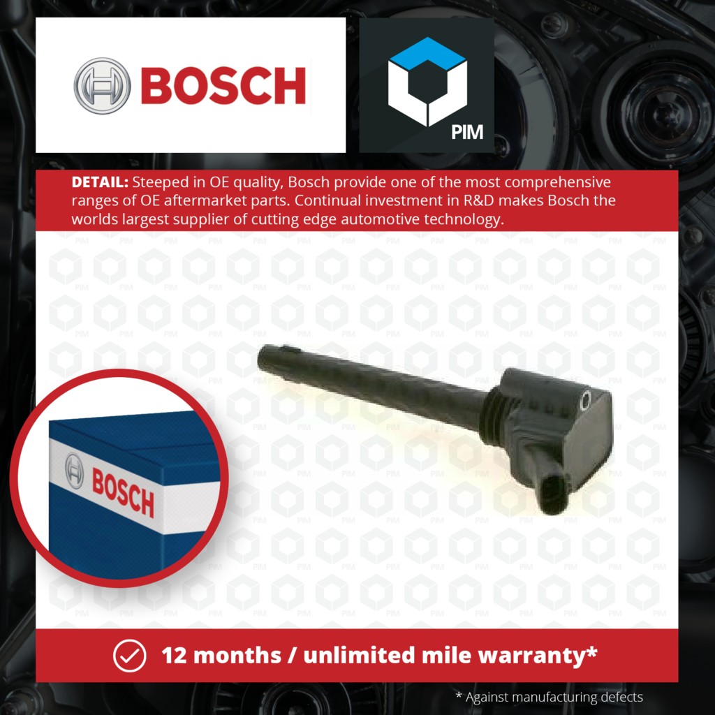 Bosch Ignition Coil 0221504026 [PM918533]