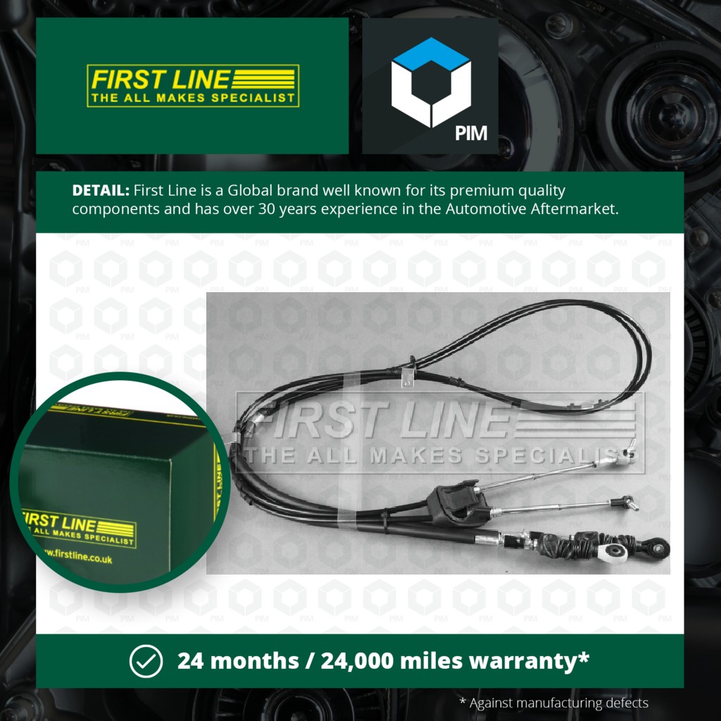 First Line Gear Change Cable FKG1123 [PM918397]