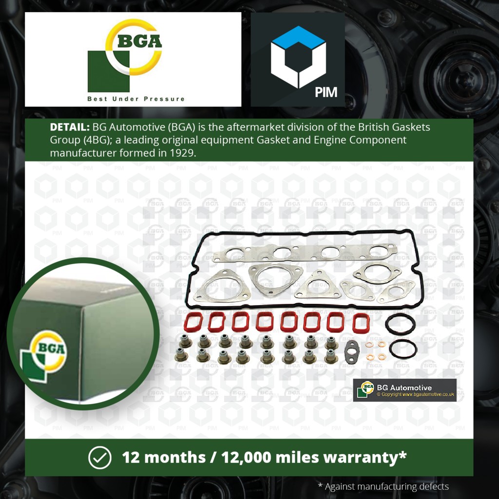 BGA Cylinder Head Set (No Head Gasket) HN4387 [PM918301]