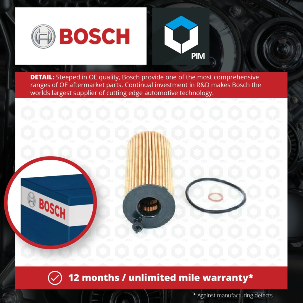 Bosch Oil Filter F026407205 [PM917525]