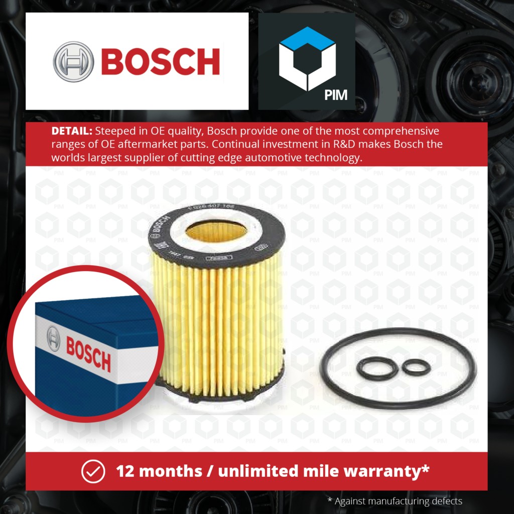 Bosch Oil Filter F026407166 [PM917503]