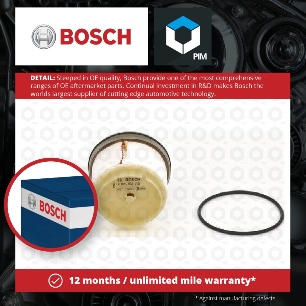 Bosch Fuel Filter F026402115 [PM917418]