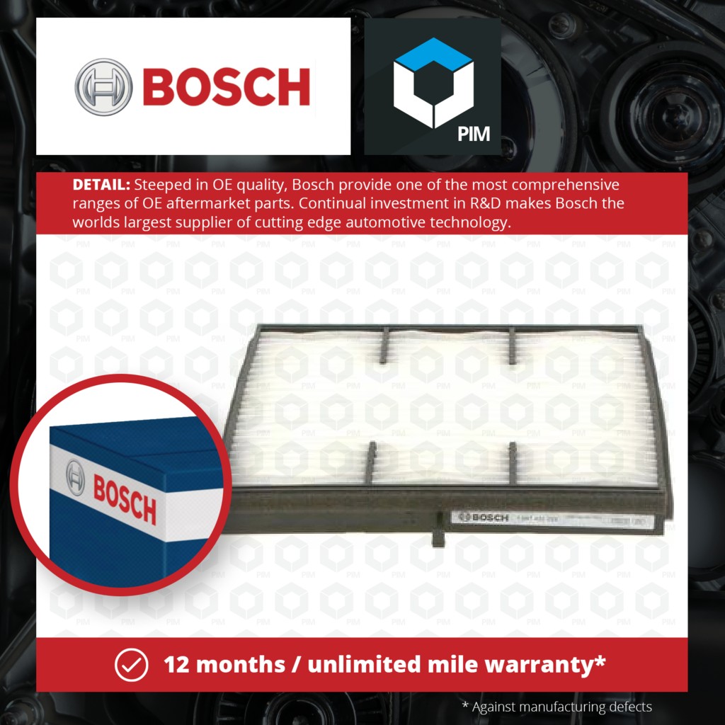 Bosch Pollen / Cabin Filter 1987432223 [PM917222]