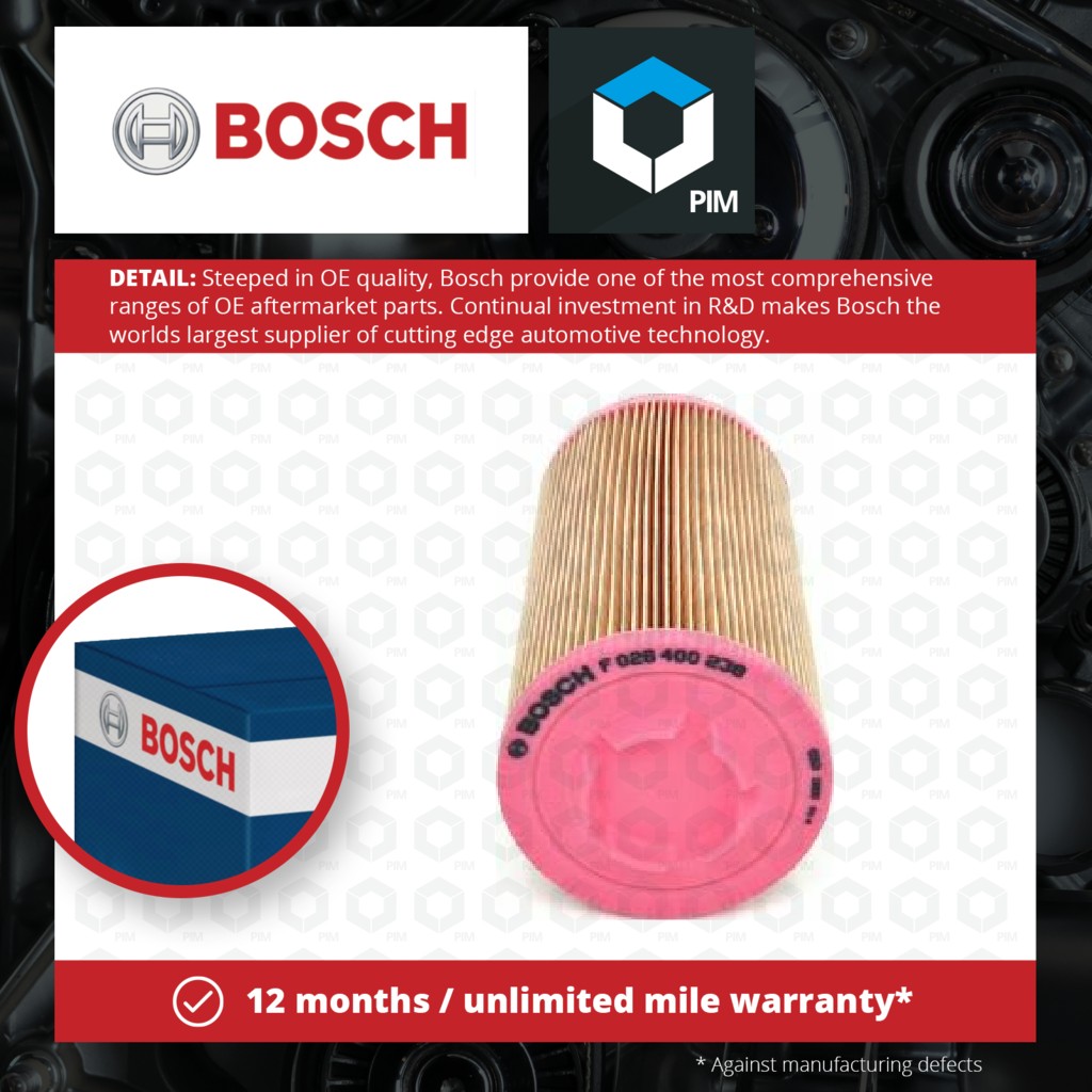 Bosch Air Filter F026400238 [PM917096]