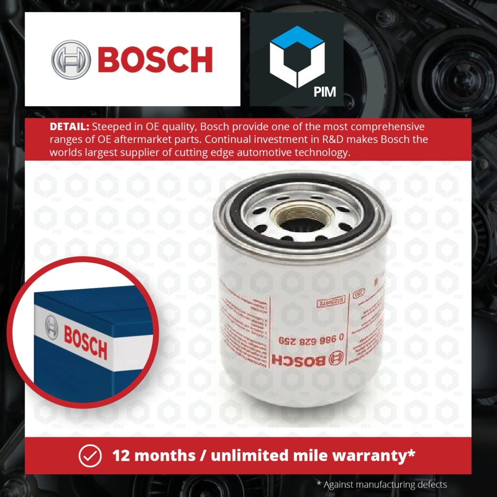 Bosch Air Dryer Cartridge 0986628259 [PM917095]