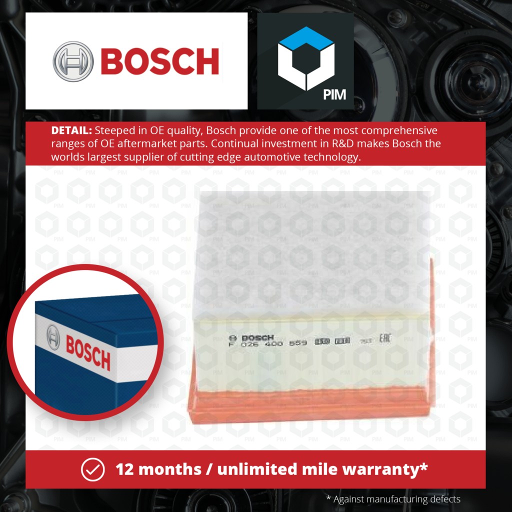 Bosch Air Filter F026400559 [PM917080]