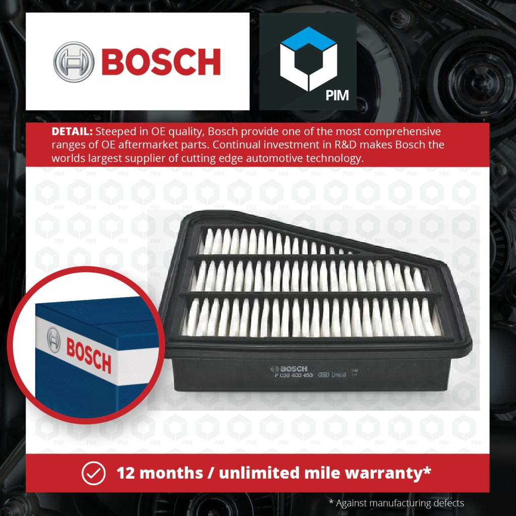 Bosch Air Filter F026400453 [PM917046]