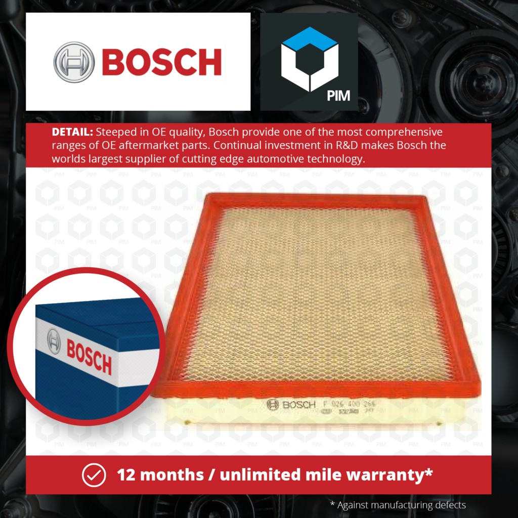 Bosch Air Filter F026400266 [PM917009]