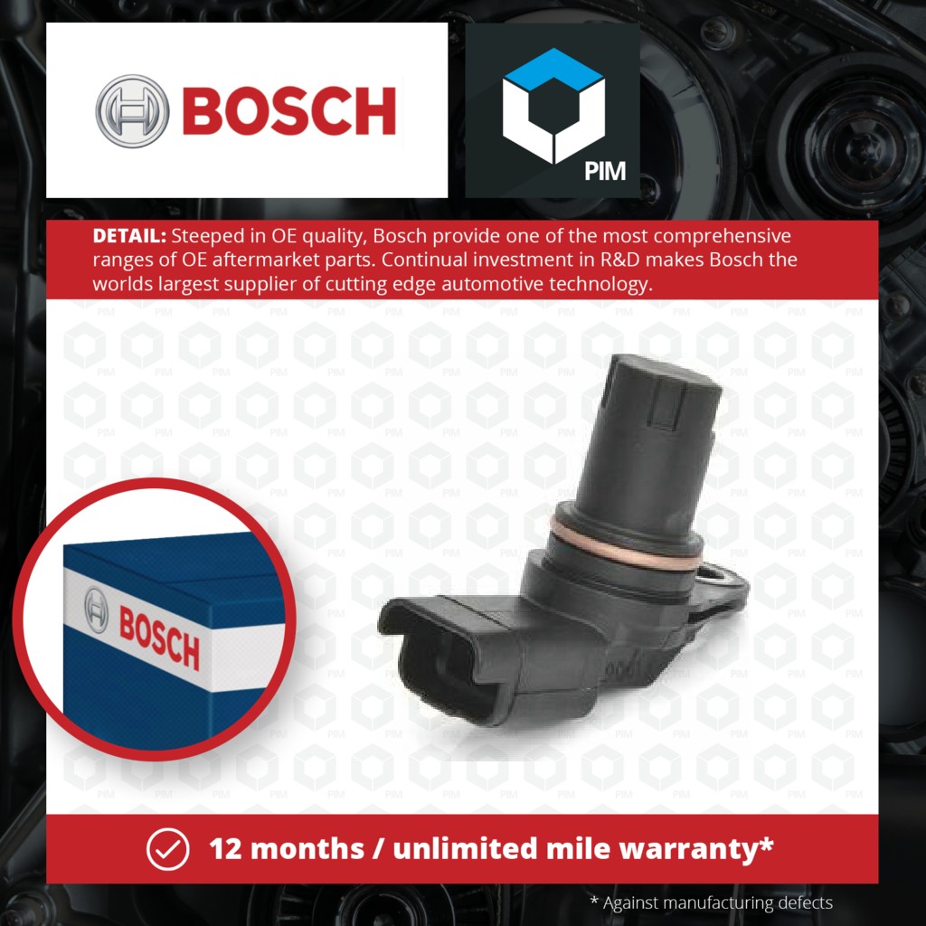 Bosch Camshaft Position Sensor 0986280433 [PM916826]