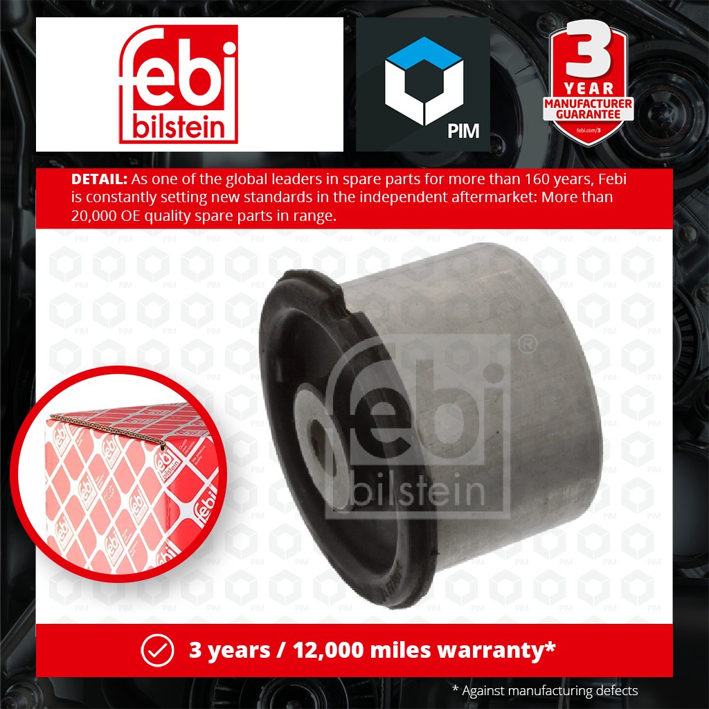 Febi Wishbone / Control / Trailing Arm Bush Front Left or Right 44764 [PM915868]