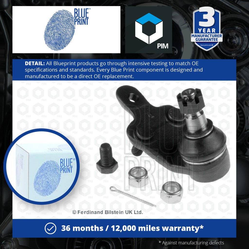 Blue Print Ball Joint Lower Right ADT386190 [PM915280]