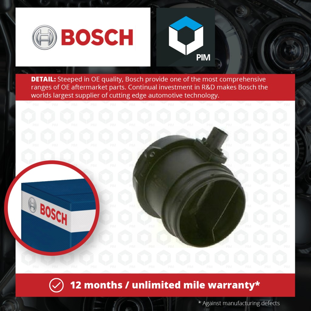 Bosch Air Mass Sensor 0280218218 [PM914590]
