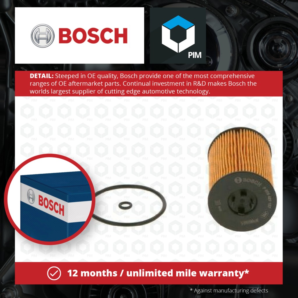 Bosch Oil Filter F026407157 [PM879192]