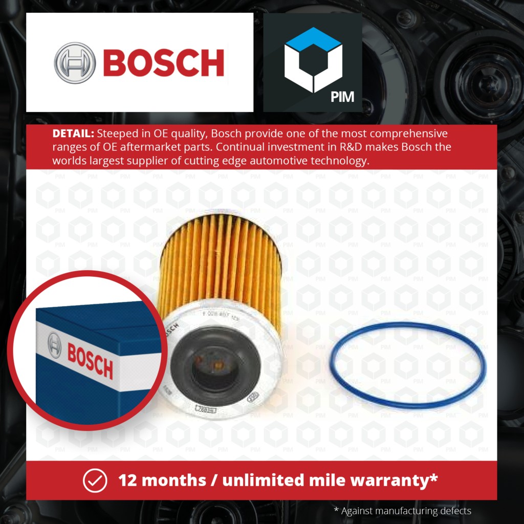 Bosch Oil Filter F026407109 [PM879189]