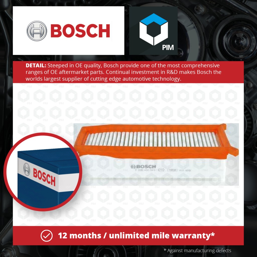 Bosch Air Filter F026400343 [PM879163]