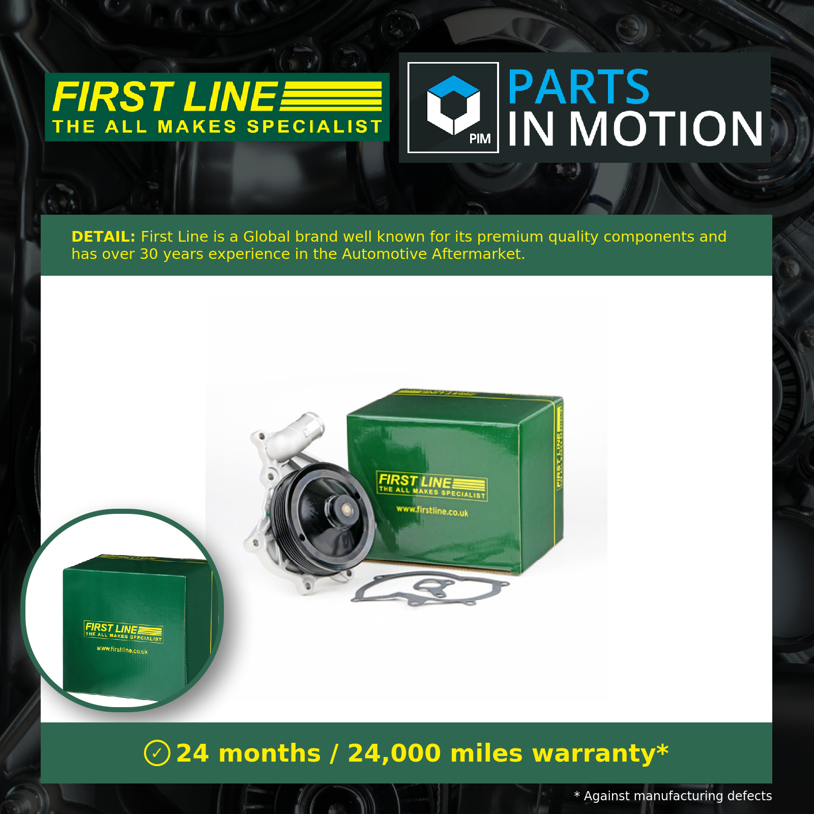 First Line Water Pump FWP2335 [PM878821]