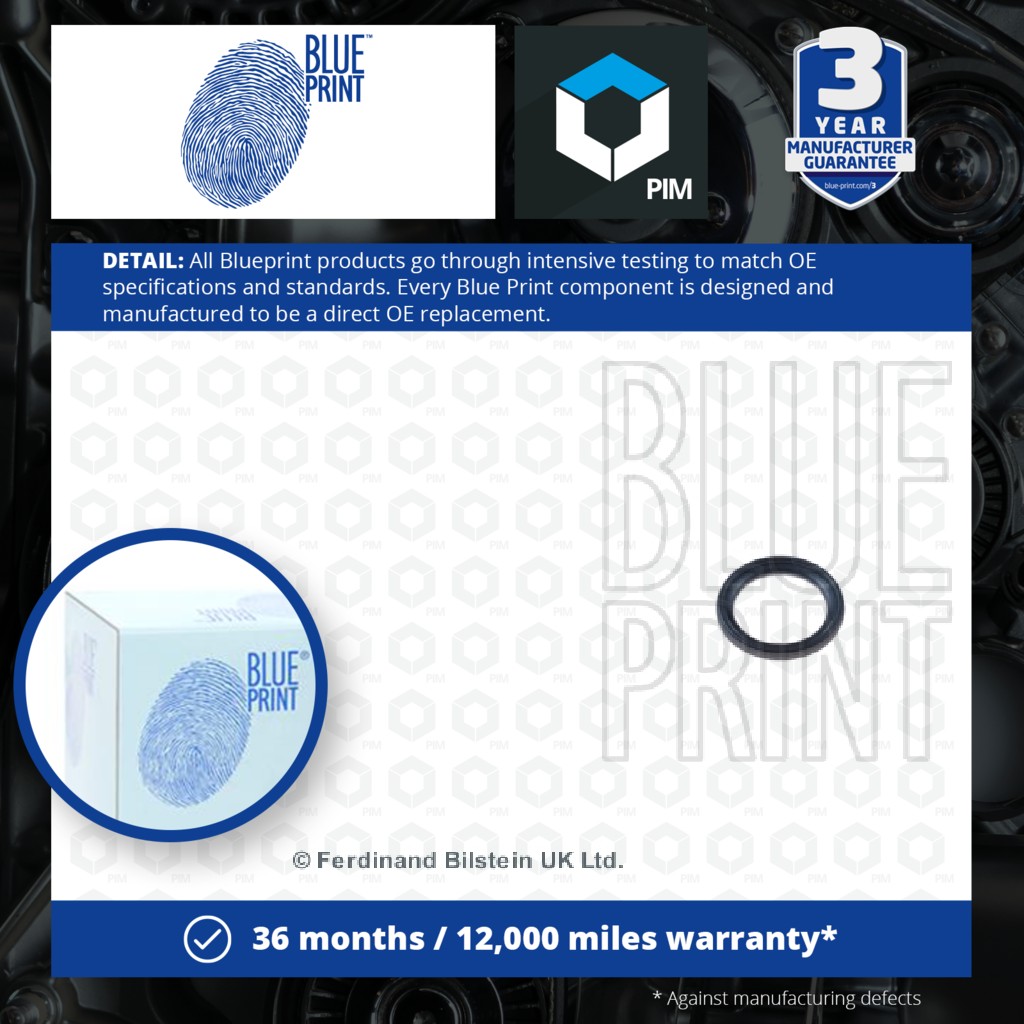 Blue Print Sump Plug Washer / Seal ADA100106 [PM878766]