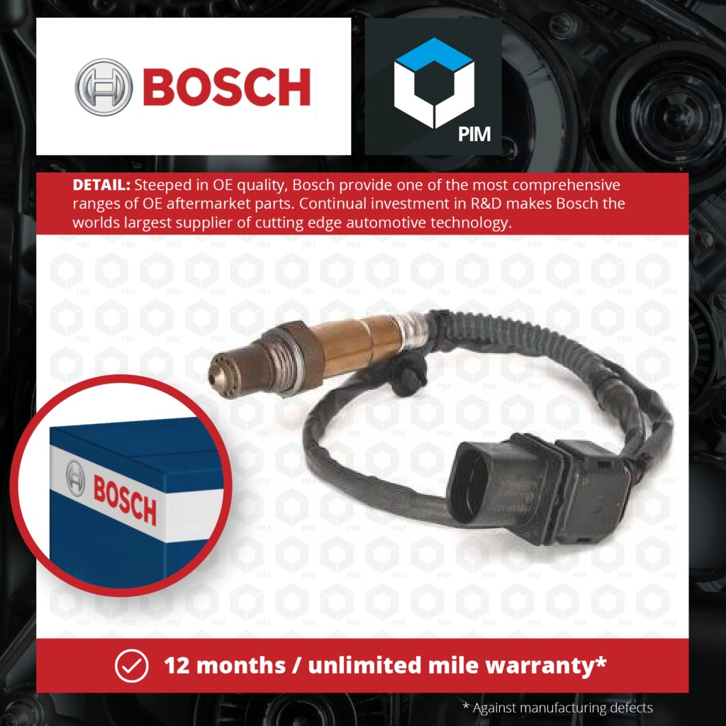 Bosch Lambda Sensor Pre Cat 0281004564 [PM877350]