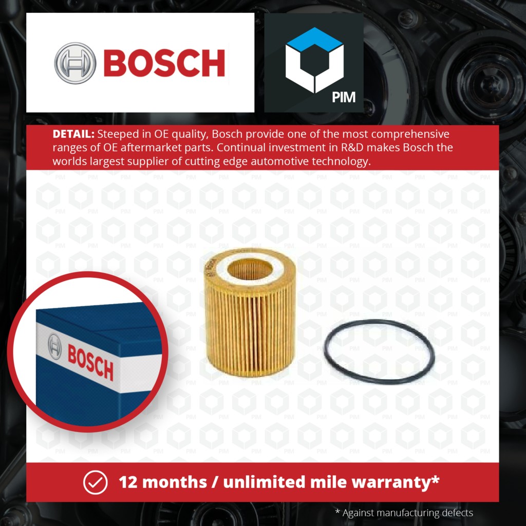 Bosch Oil Filter F026407177 [PM874536]