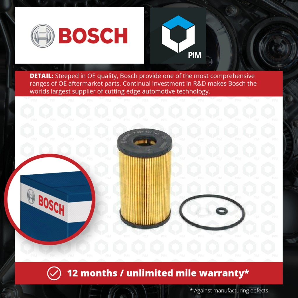 Bosch Oil Filter F026407147 [PM874529]