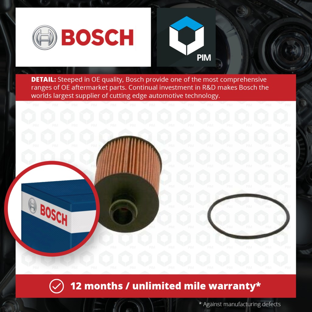 Bosch Oil Filter F026407096 [PM874520]