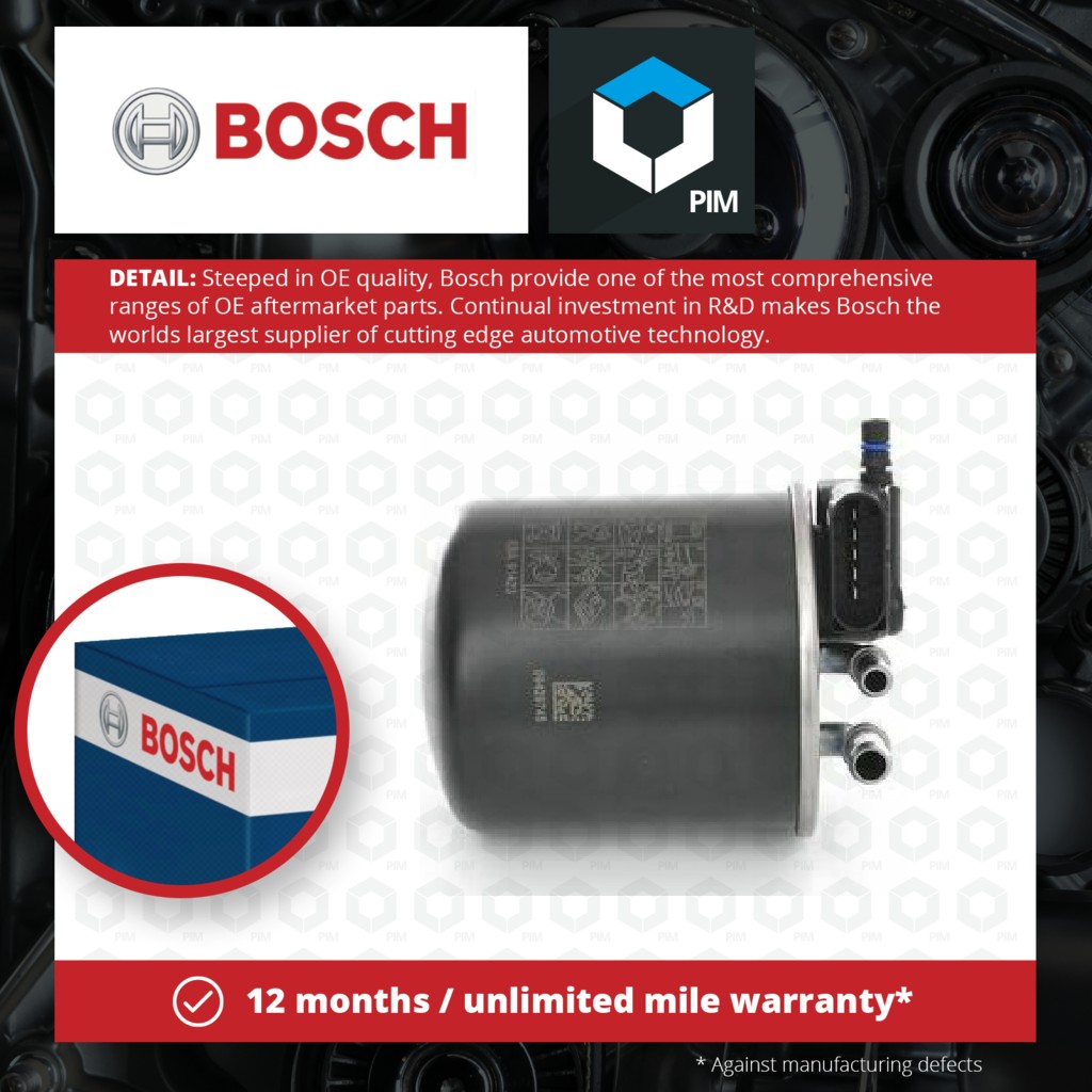 Bosch Fuel Filter F026402837 [PM874507]