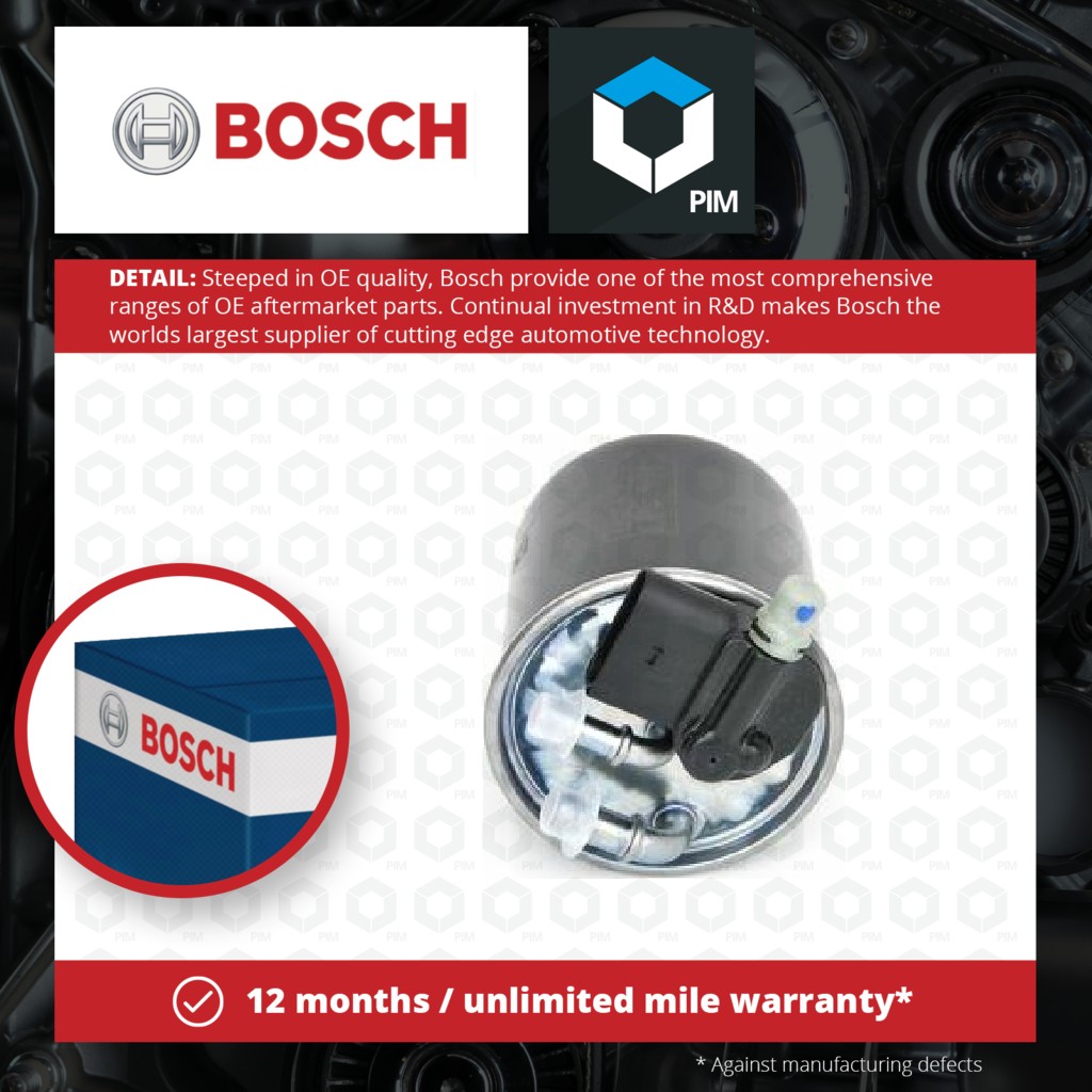 Bosch Fuel Filter F026402836 [PM874506]
